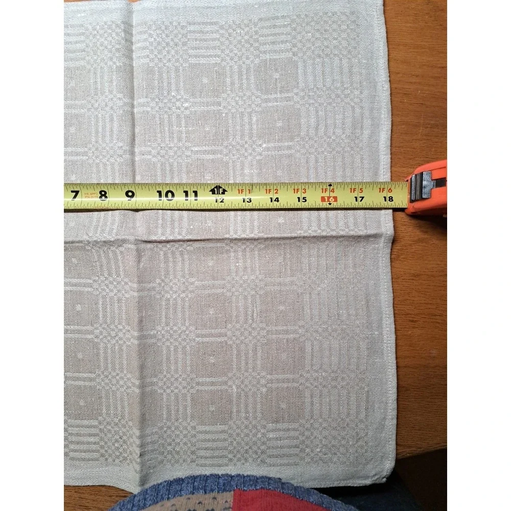 Linen Napkins Square Set Of 6 Made In Belarus  New 18 X 18 Inches